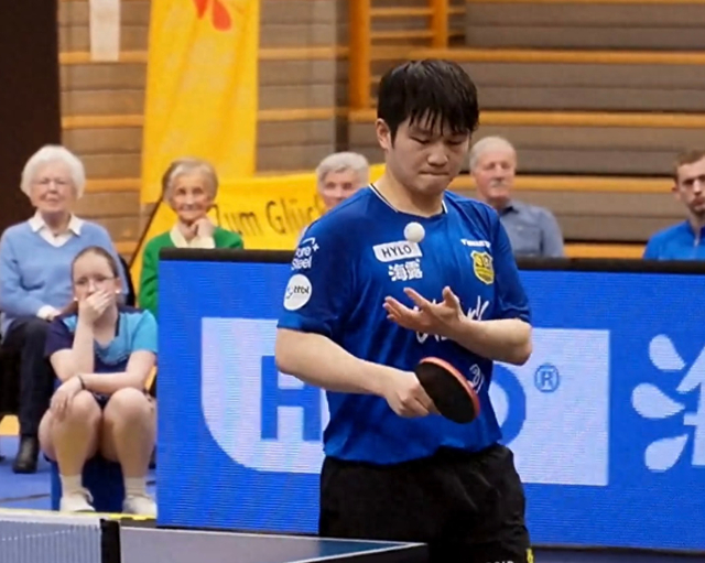 樊振东德甲赛独取两分 转会杜塞尔多夫引期待